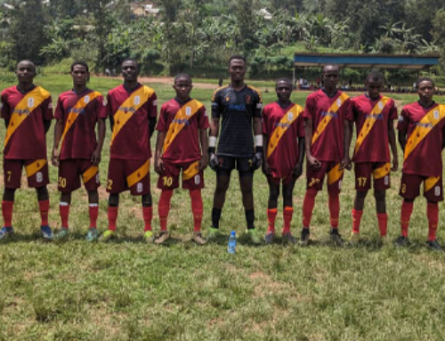 The 10th day of the youth class (junior) football tournament in Rwanda.