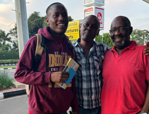 Fabrice Nshiminana, the captain of Tsindabatsinde football academy went to Belgium to do a test in the DENDER EH  that was promoted to the first division this year